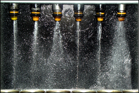 Неравномерный распыл